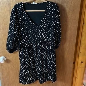 Women’s XXL Maurices Polkadot 3/4 sleeve dress